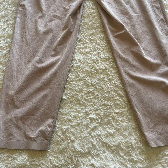 Athleta Brooklyn Womens Textured Ankle Stretch Pants Rose Pink - Picture 10 of 13